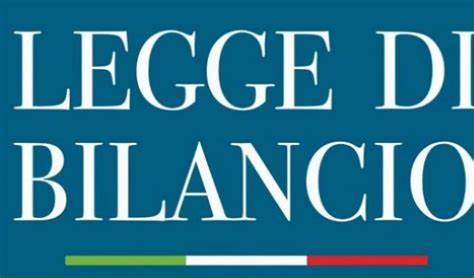 Legge di bilancio 2021