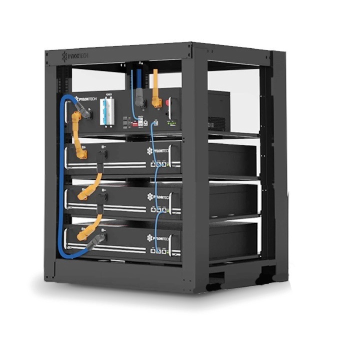 Dual Rack Pylon 3xPYLON H48050-SC0500-100S-Rack 9U-Kit - Seasolar Fotovoltaico