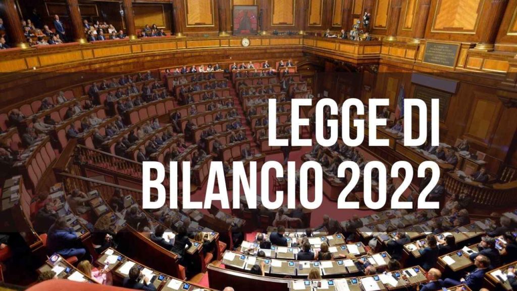 Legge di bilancio 2022